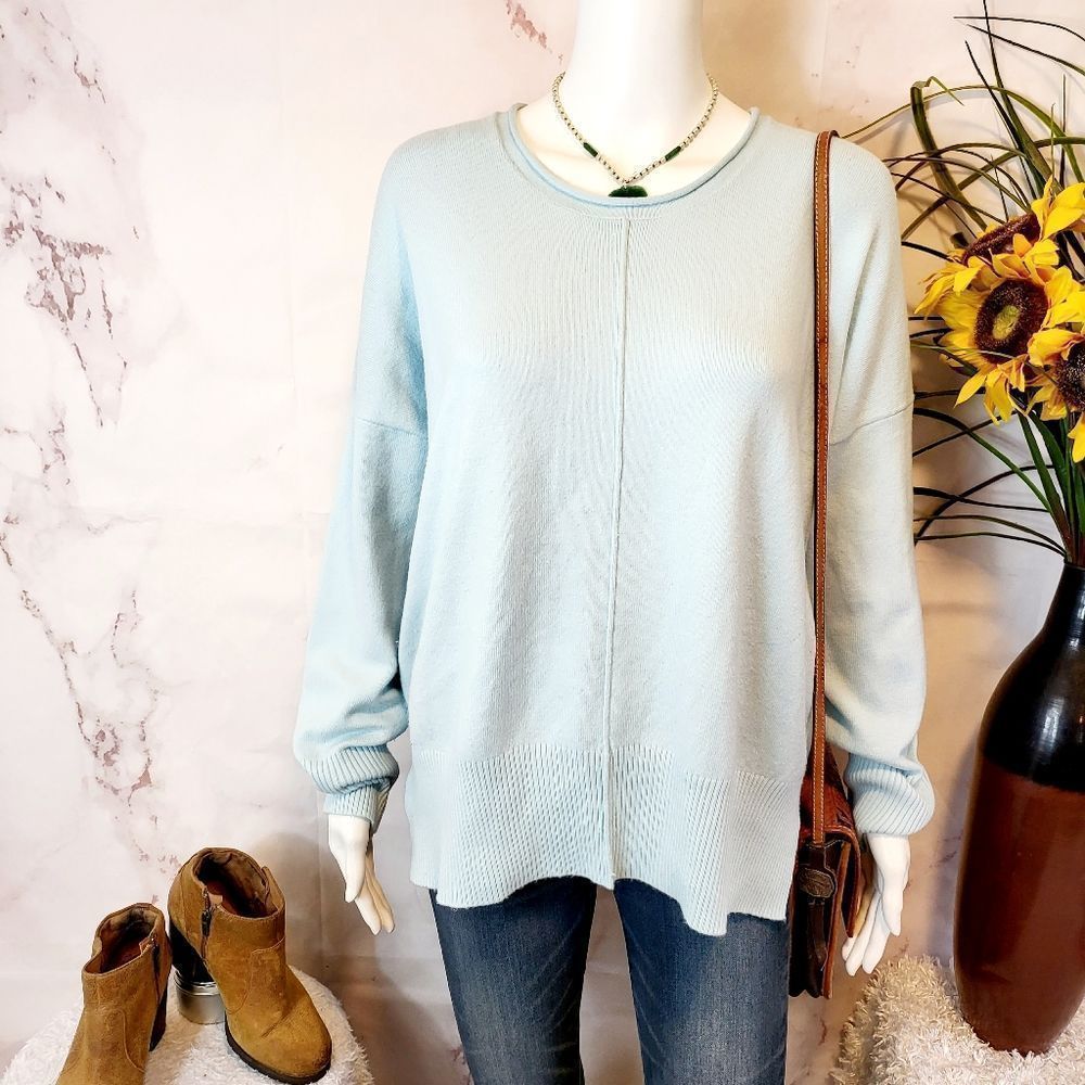 French Connection Light Blue Women's Sweater